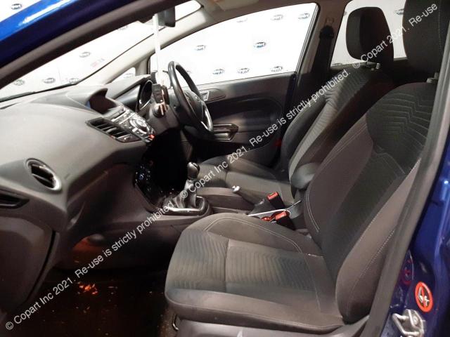 43724373 :رقم المزاد ، WF0DXXGAKDDD37329 vin ، 2013 Ford Fiesta Tit مزاد بيع