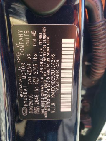 Aukcja sprzedaży 2011 Hyundai Genesis 3.8l, vin: KMHGC4DE5BU114246, numer aukcji: 45332313