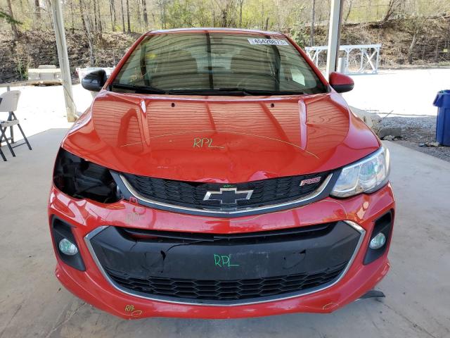 2018 Chevrolet Sonic Lt მანქანა იყიდება აუქციონზე, vin: 1G1JD5SH1J4116464, აუქციონის ნომერი: 45420873