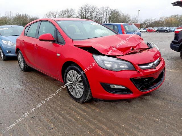 Aukcja sprzedaży 2013 Vauxhall Astra Ener, vin: W0LPC6ED3D1120829, numer aukcji: 45298393