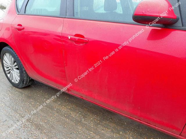 Aukcja sprzedaży 2013 Vauxhall Astra Ener, vin: W0LPC6ED3D1120829, numer aukcji: 45298393