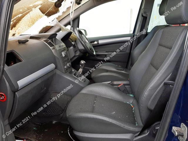 Aukcja sprzedaży 2006 Vauxhall Zafira Des, vin: W0L0AHM7562217122, numer aukcji: 45579813