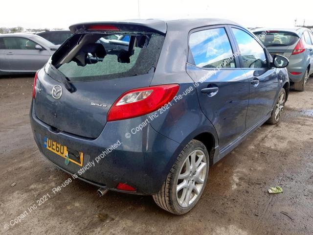 2011 Mazda 2 Tamura მანქანა იყიდება აუქციონზე, vin: JMZDEA4J200406255, აუქციონის ნომერი: 45022593