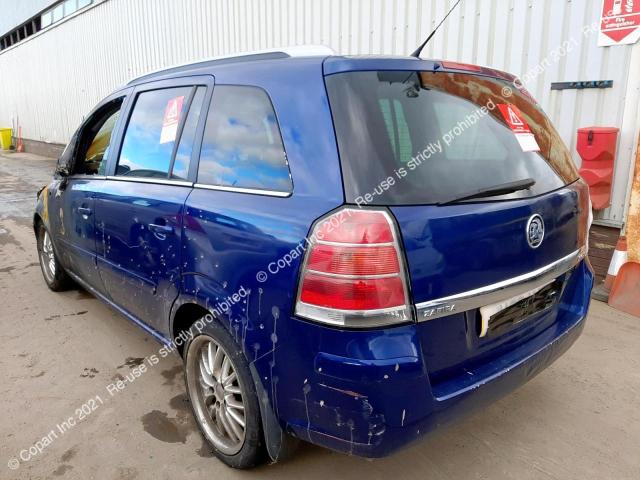 Aukcja sprzedaży 2006 Vauxhall Zafira Des, vin: W0L0AHM7562217122, numer aukcji: 45579813