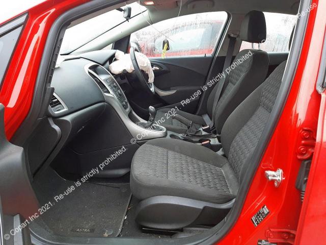 Aukcja sprzedaży 2013 Vauxhall Astra Ener, vin: W0LPC6ED3D1120829, numer aukcji: 45298393