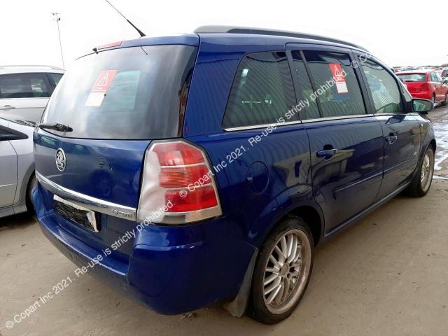 Aukcja sprzedaży 2006 Vauxhall Zafira Des, vin: W0L0AHM7562217122, numer aukcji: 45579813