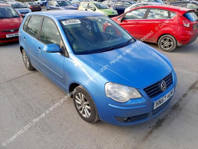 2007 Volkswagen Polo S 80 მანქანა იყიდება აუქციონზე, vin: WVWZZZ9NZ8Y089674, აუქციონის ნომერი: 45282063