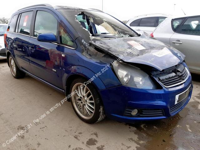 Aukcja sprzedaży 2006 Vauxhall Zafira Des, vin: W0L0AHM7562217122, numer aukcji: 45579813