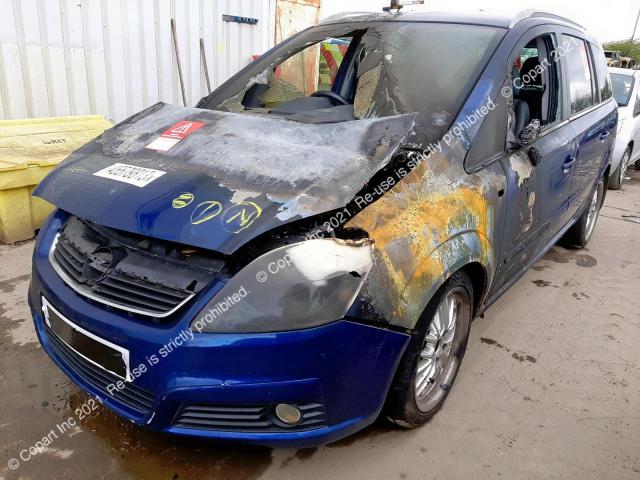 Aukcja sprzedaży 2006 Vauxhall Zafira Des, vin: W0L0AHM7562217122, numer aukcji: 45579813