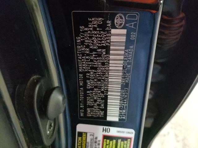 Aukcja sprzedaży 2017 Toyota Corolla L, vin: 2T1BURHE9HC807703, numer aukcji: 45505063