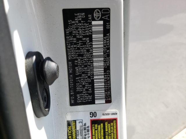 Aukcja sprzedaży 2016 Toyota Corolla L, vin: 2T1BURHE4GC538573, numer aukcji: 45550633
