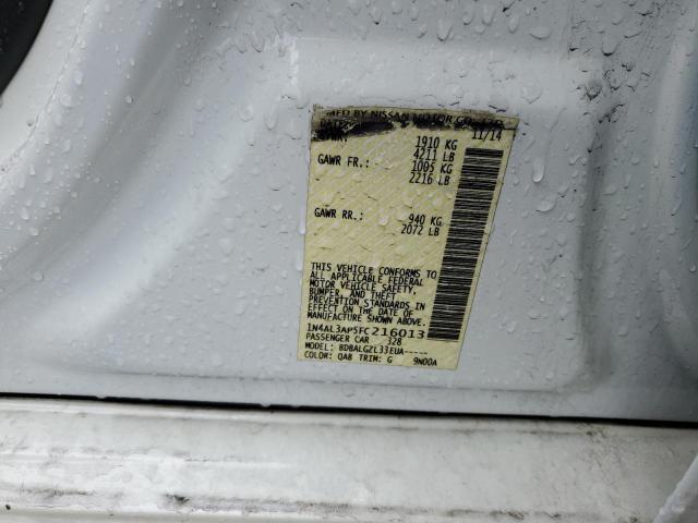 Aukcja sprzedaży 2015 Nissan Altima 2.5, vin: 1N4AL3AP5FC216013, numer aukcji: 45571913