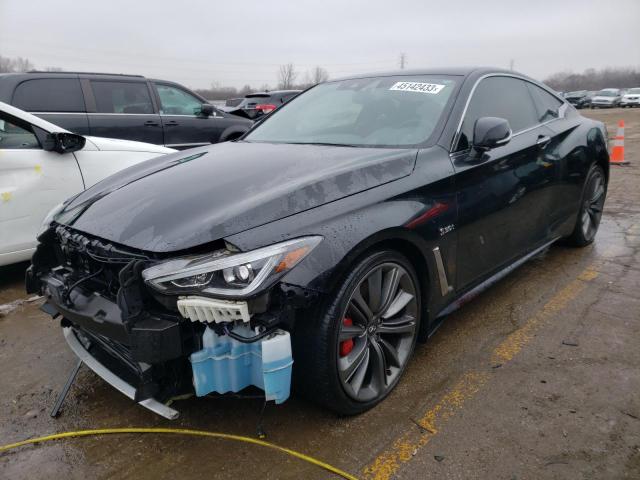 2019 Infiniti Q60 Red Sport 400 მანქანა იყიდება აუქციონზე, vin: JN1FV7EL9KM440708, აუქციონის ნომერი: 45142433