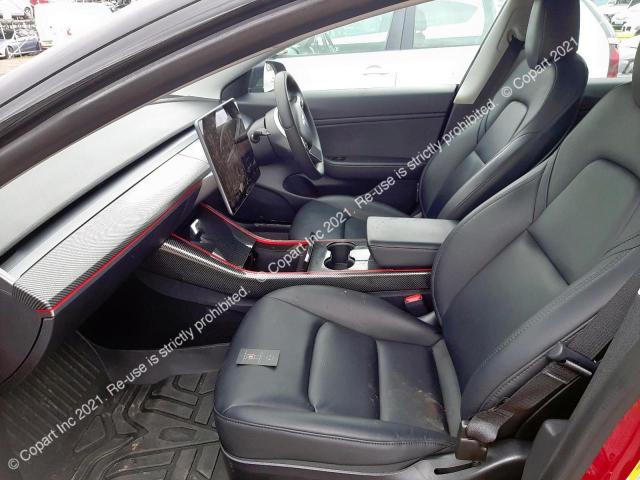Aukcja sprzedaży 2020 Tesl Model 3 Pe, vin: 5YJ3F7EC6LF702725, numer aukcji: 43705643
