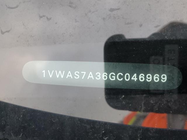 Aukcja sprzedaży 2016 Volkswagen Passat S, vin: 1VWAS7A36GC046969, numer aukcji: 45441863