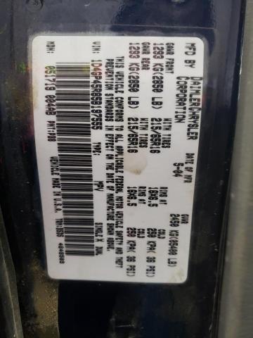 Aukcja sprzedaży 2005 Dodge Caravan Sxt, vin: 1D4GP45R85B197555, numer aukcji: 45043933