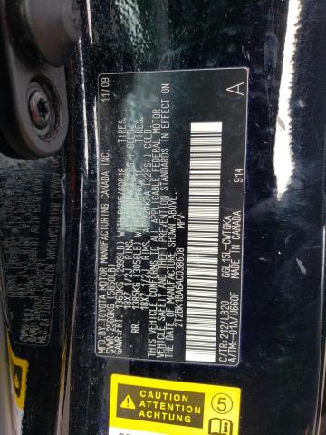 Aukcja sprzedaży 2010 Lexus Rx 350, vin: 2T2BK1BA6AC038608, numer aukcji: 45537253
