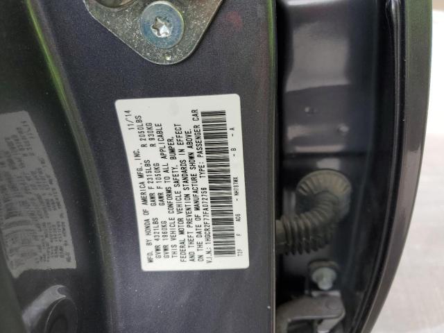 Aukcja sprzedaży 2015 Honda Accord Ex, vin: 1HGCR2F77FA072756, numer aukcji: 45638253