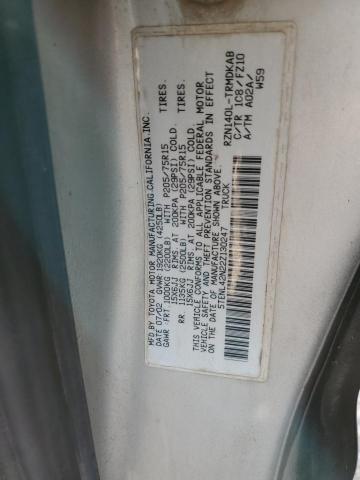 2002 Toyota Tacoma მანქანა იყიდება აუქციონზე, vin: 5TENL42N22Z130247, აუქციონის ნომერი: 44963813