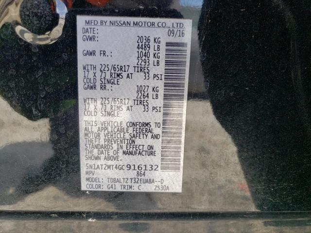 Aukcja sprzedaży 2016 Nissan Rogue S, vin: 5N1AT2MT4GC916132, numer aukcji: 45393813