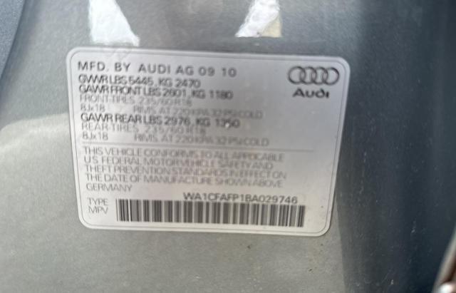 Aukcja sprzedaży 2011 Audi Q5 Premium, vin: WA1CFAFP1BA029746, numer aukcji: 45591983