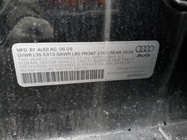 Aukcja sprzedaży 2010 Audi A6 Premium Plus, vin: WAUFGAFB5AN008861, numer aukcji: 45596873