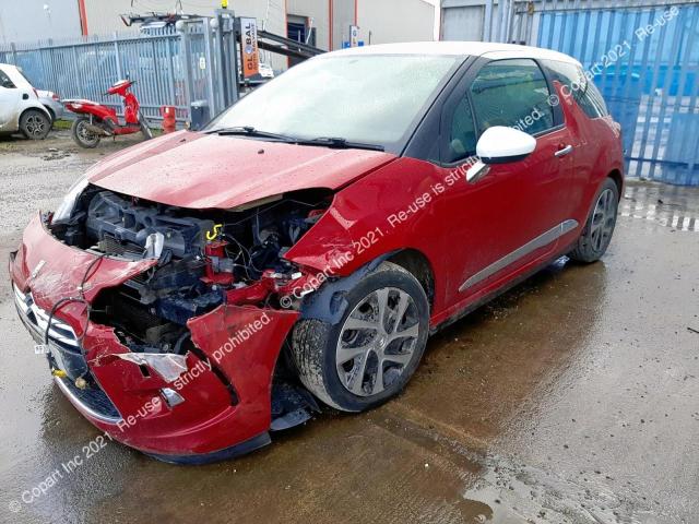 Aukcja sprzedaży 2013 Citroen Ds3 Dstyle, vin: VF7SA9HPKDW664231, numer aukcji: 45623733