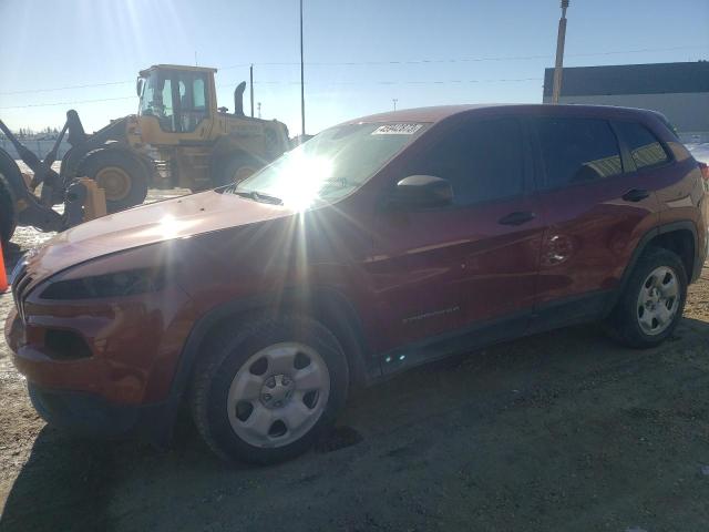 Продажа на аукционе авто 2014 Jeep Cherokee Sport, vin: 1C4PJLAB1EW322471, номер лота: 45942873