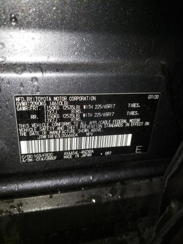 Aukcja sprzedaży 2020 Toyota Rav4 Le, vin: JTMF1RFV3LD066604, numer aukcji: 44891443
