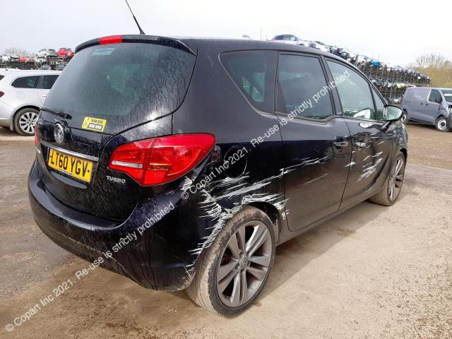 Aukcja sprzedaży 2010 Vauxhall Meriva Se, vin: W0LSH9ED5A4243586, numer aukcji: 45549073