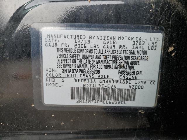 Aukcja sprzedaży 2014 Nissan Sentra S, vin: 3N1AB7AP9EL625206, numer aukcji: 45372493