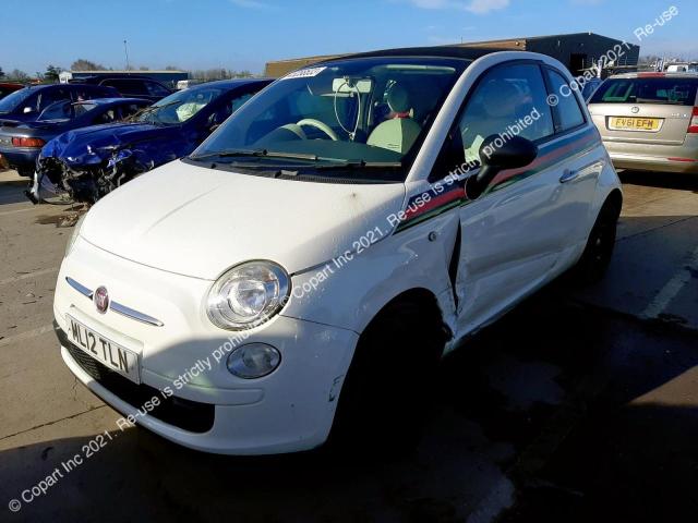 Aukcja sprzedaży 2012 Fiat 500 C Pop, vin: ZFA31200000877671, numer aukcji: 45288533