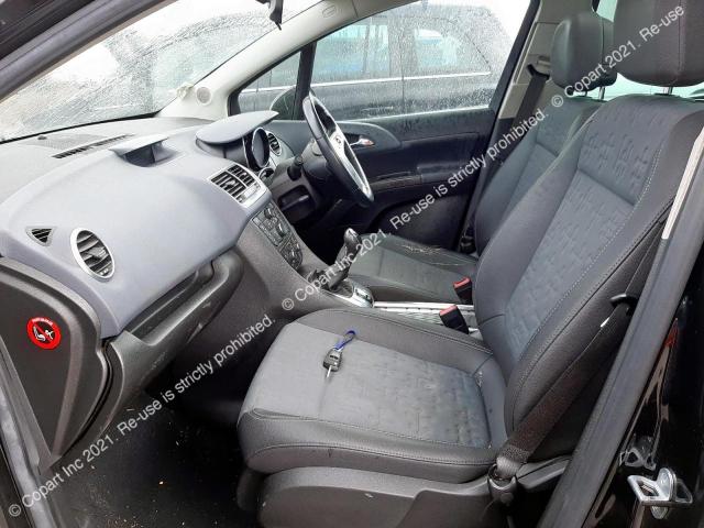 Aukcja sprzedaży 2010 Vauxhall Meriva Se, vin: W0LSH9ED5A4243586, numer aukcji: 45549073