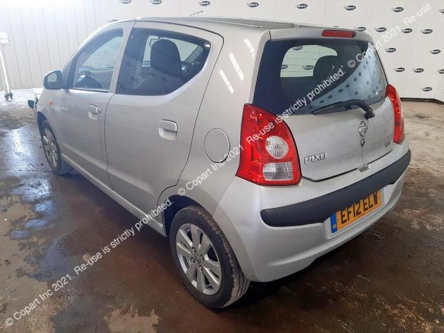 Aukcja sprzedaży 2012 Nissan Pixo N-tec, vin: MBHHFD31S00521339, numer aukcji: 45433203