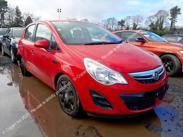 Aukcja sprzedaży 2013 Vauxhall Corsa Exc, vin: W0L0SDL68D4092575, numer aukcji: 45276673