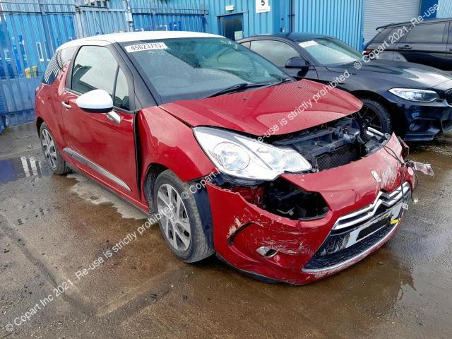 45623733 :رقم المزاد ، VF7SA9HPKDW664231 vin ، 2013 Citroen Ds3 Dstyle مزاد بيع