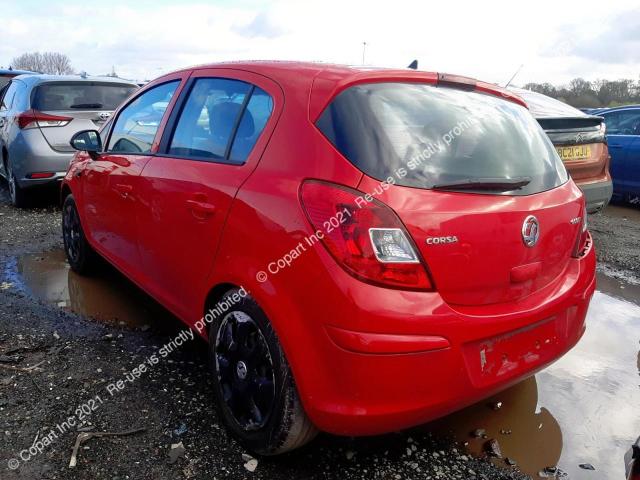 Aukcja sprzedaży 2013 Vauxhall Corsa Exc, vin: W0L0SDL68D4092575, numer aukcji: 45276673
