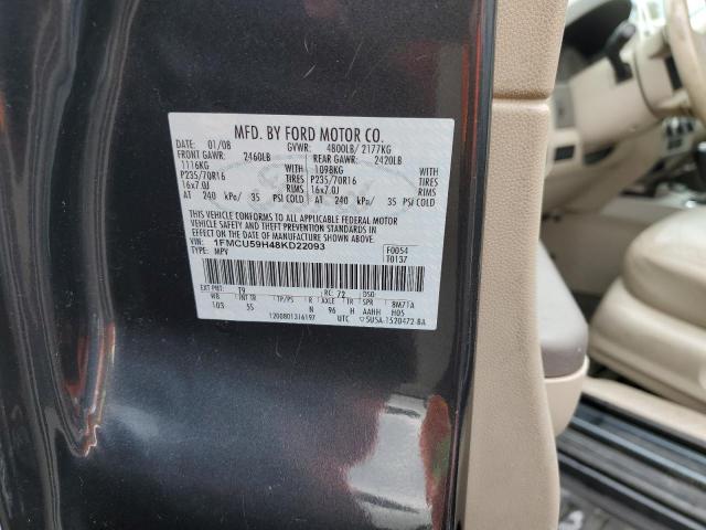 Aukcja sprzedaży 2008 Ford Escape Hev, vin: 1FMCU59H48KD22093, numer aukcji: 45366273