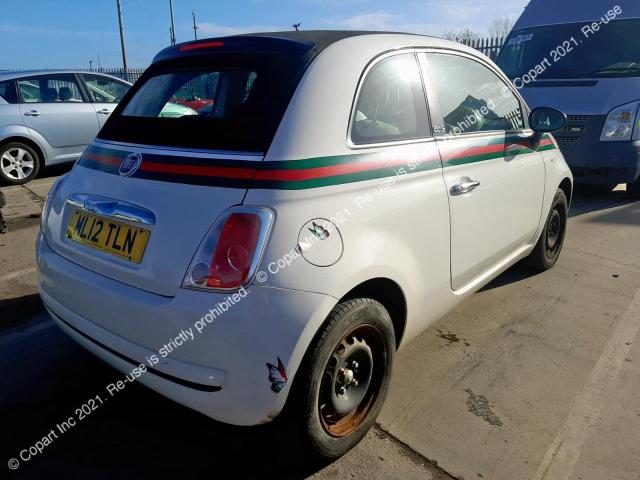 Aukcja sprzedaży 2012 Fiat 500 C Pop, vin: ZFA31200000877671, numer aukcji: 45288533