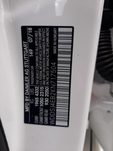 Aukcja sprzedaży 2019 Mercedes-benz Cla 250, vin: WDDSJ4EB2KN717504, numer aukcji: 45989663