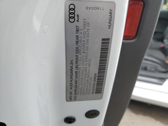 44475303 :رقم المزاد ، TRUTECFV0L1006534 vin ، 2020 Audi Tt مزاد بيع