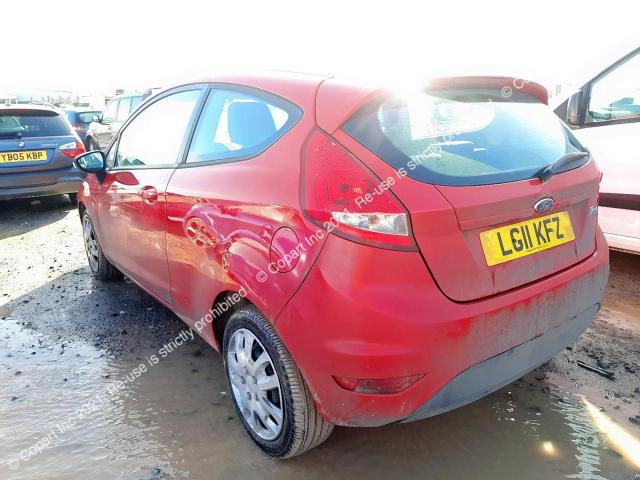 Aukcja sprzedaży 2011 Ford Fiesta Edg, vin: WF0GXXGAJGBK65604, numer aukcji: 45188003