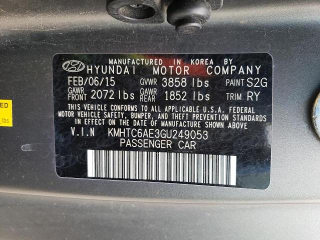 Aukcja sprzedaży 2016 Hyundai Veloster Turbo, vin: KMHTC6AE3GU249053, numer aukcji: 45385883