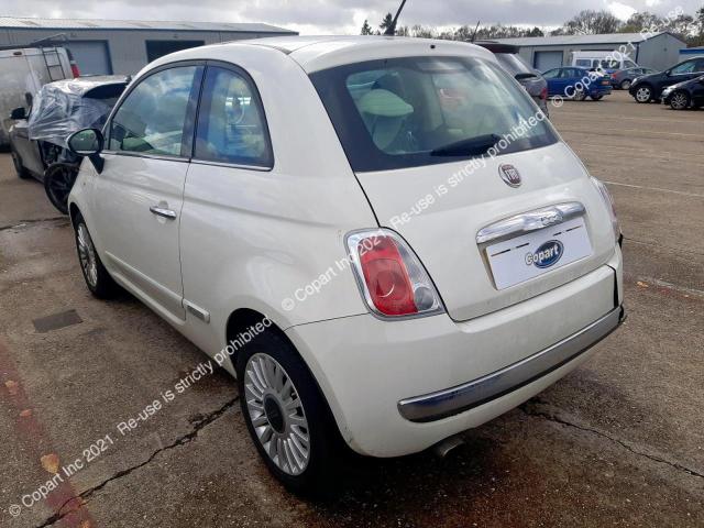 Aukcja sprzedaży 2012 Fiat 500 Lounge, vin: ZFA31200000836564, numer aukcji: 45456033