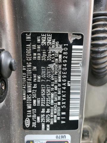 Aukcja sprzedaży 2014 Kia Sorento Lx, vin: 5XYKT4A69EG492801, numer aukcji: 45388693