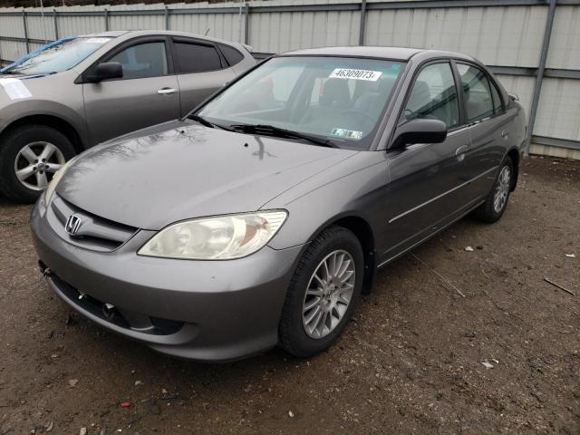 Продаж на аукціоні авто 2005 Honda Civic Lx, vin: 2HGES16575H598598, номер лоту: 46309073