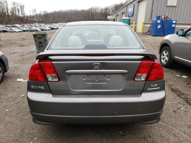 Продаж на аукціоні авто 2005 Honda Civic Lx, vin: 2HGES16575H598598, номер лоту: 46309073