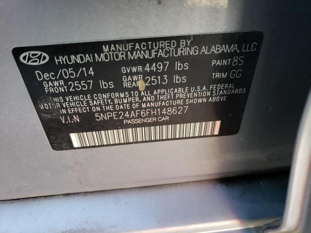 Aukcja sprzedaży 2015 Hyundai Sonata Se, vin: 5NPE24AF6FH148627, numer aukcji: 45049503