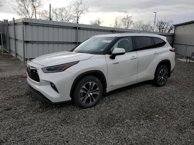 46177973 :رقم المزاد ، 5TDHBRCH1MS527468 vin ، 2021 Toyota Highlander Hybrid Xle مزاد بيع