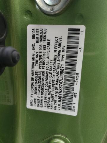 Aukcja sprzedaży 2007 Honda Element Ex, vin: 5J6YH28747L000871, numer aukcji: 45593453